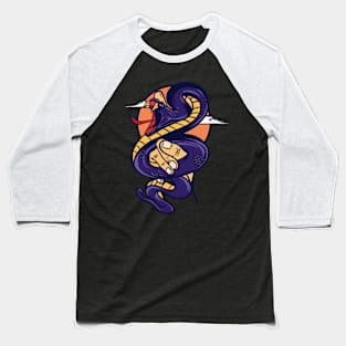 Snake on hand Baseball T-Shirt